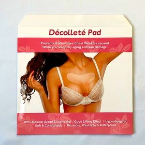 Décolleté pad, 100% Medical Grade Silicone Gel